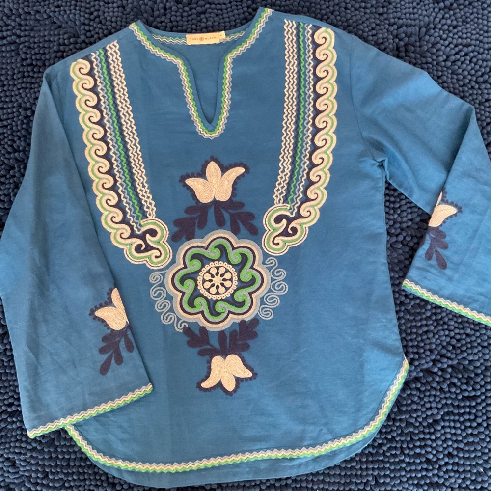TORY BURCH Classic Tunic Top